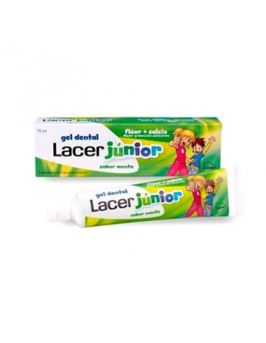 LACER GEL DENTAL JUNIOR MENTA 75ml