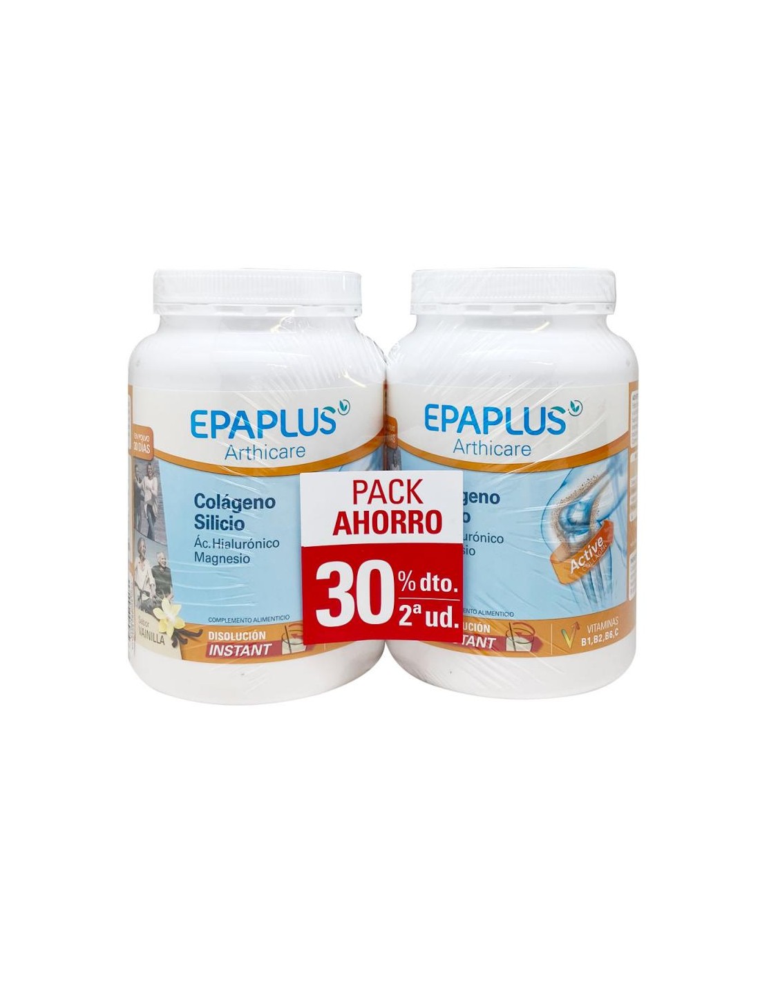 Epaplus Arthicare Colágeno + silicio sabor limón 2 x 334 gr pack ahorro