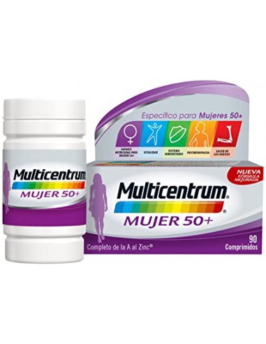 MULTICENTRUM MUJER 50+ 90 COMPRIMIDOS