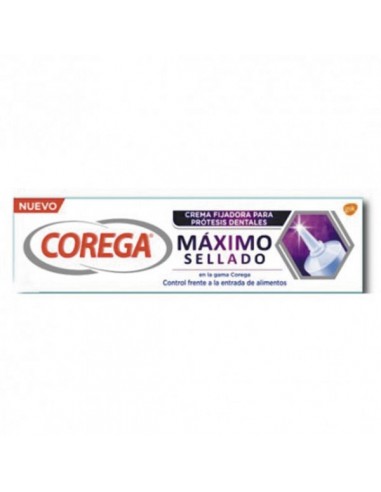 COREGA CREMA FIJADORA MÁXIMO SELLADO 40g