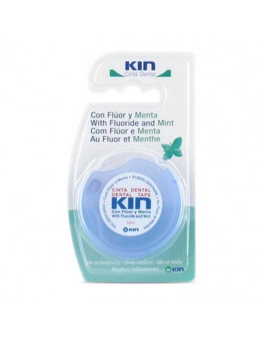 KIN CINTA DENTAL MENTOLADA C/FLUOR 50 M.