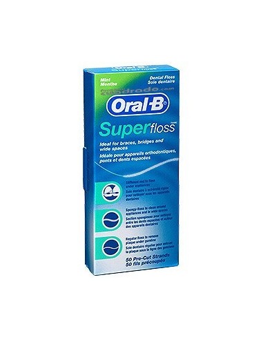 ORAL-B SEDA DENTAL SUPER FLOSS 50 METROS